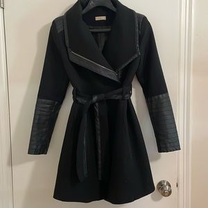 Black trench coat